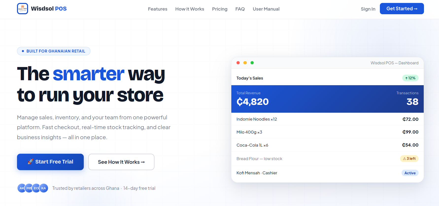 Wisdsol POS: The Smart Point of Sale System Transforming Retail in Ghana